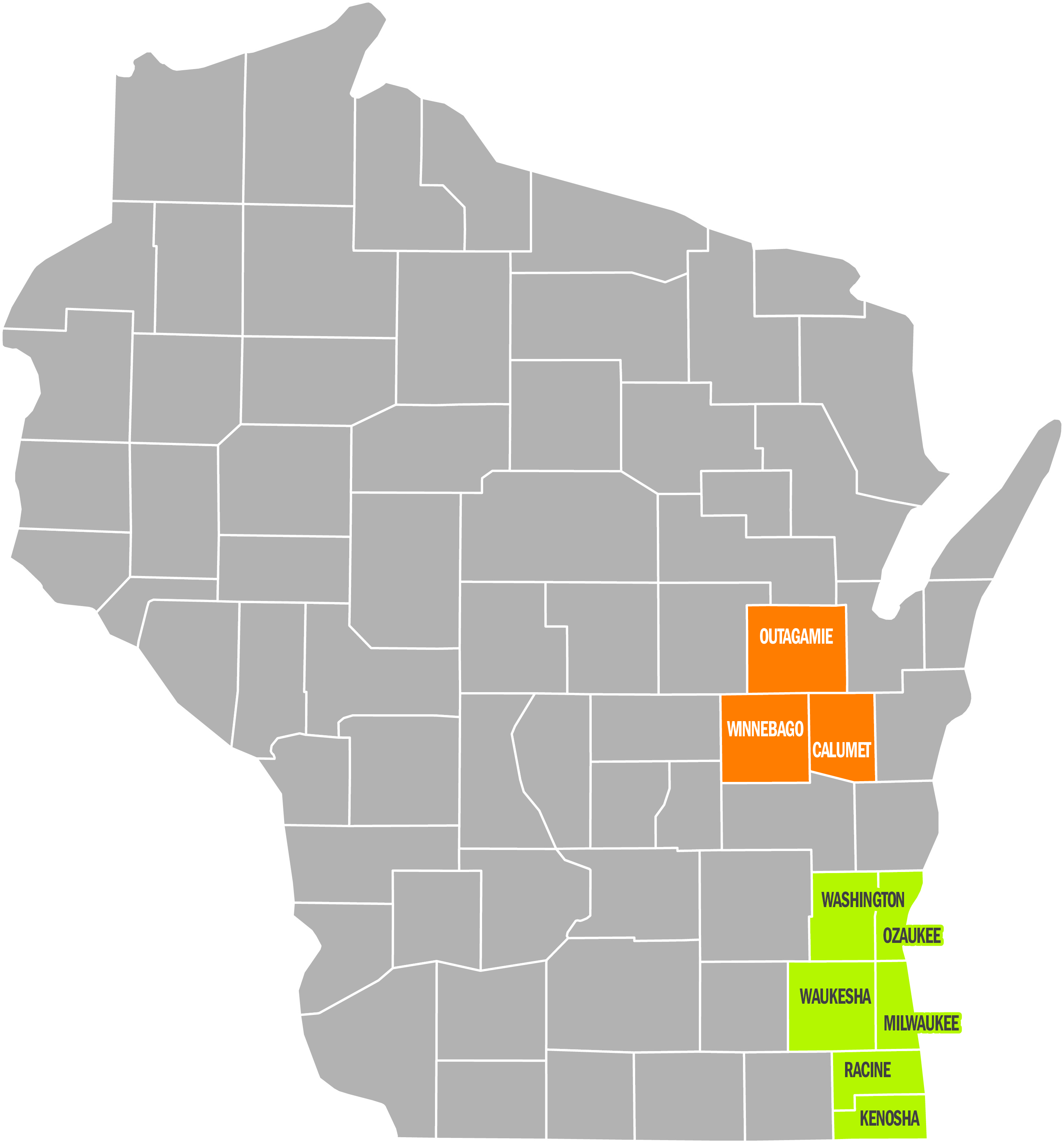 IFP SE service area map
