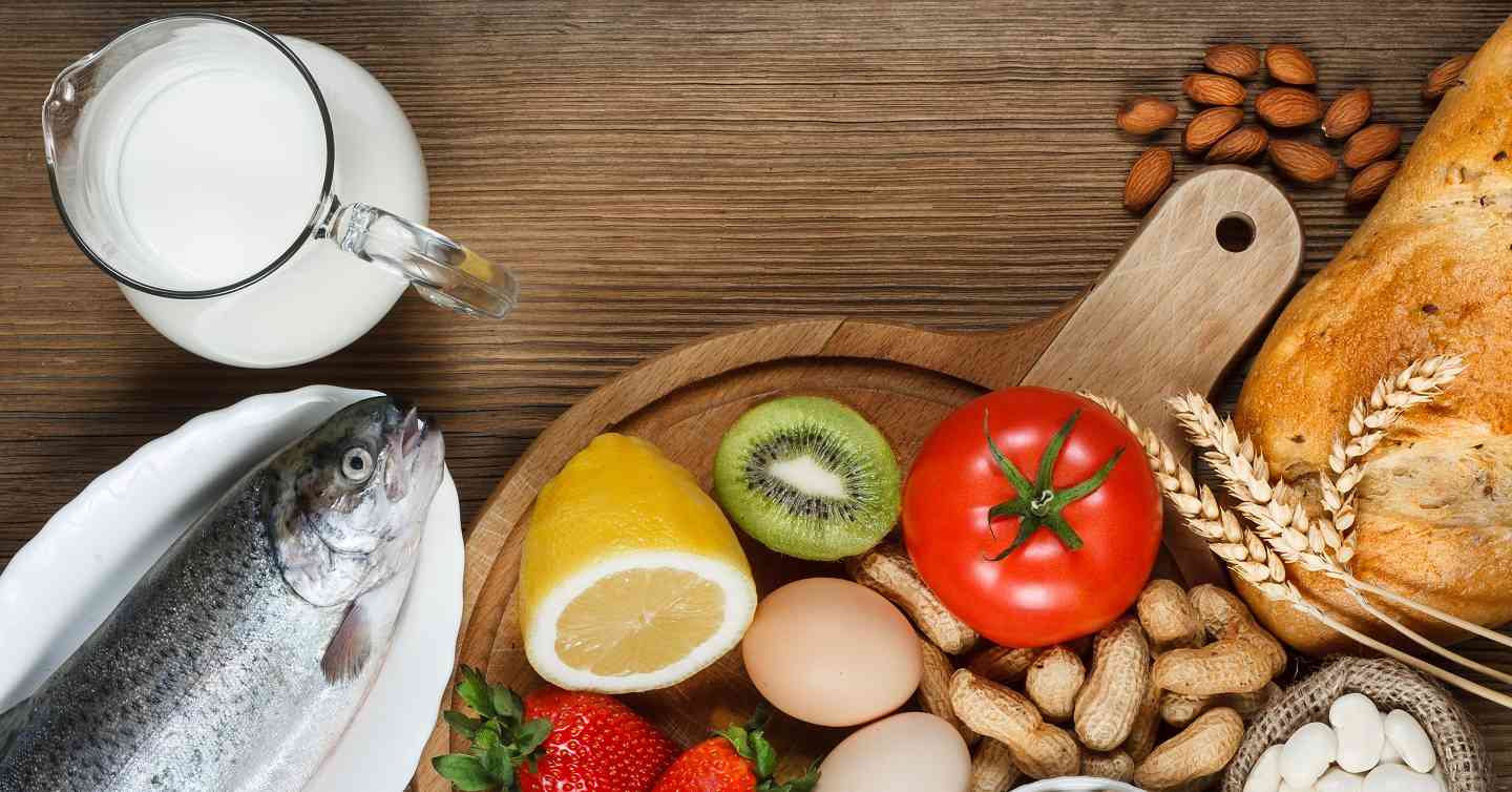 spread of food with high allergen content